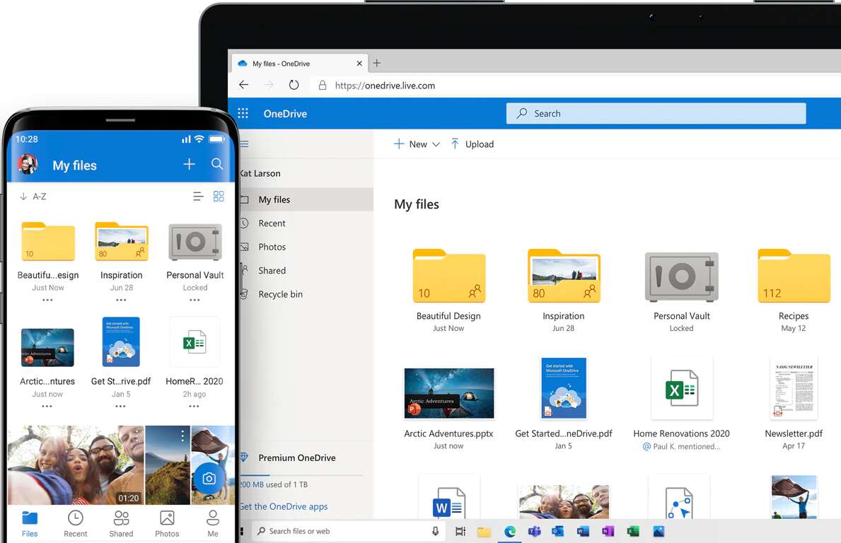 Aplicaciones OneDrive Microsoft