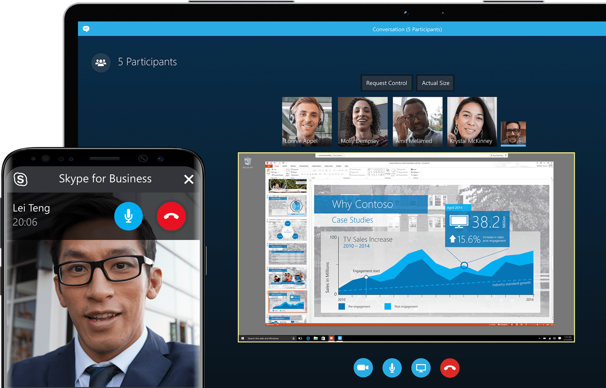 Aplicaciones Skype Microsoft